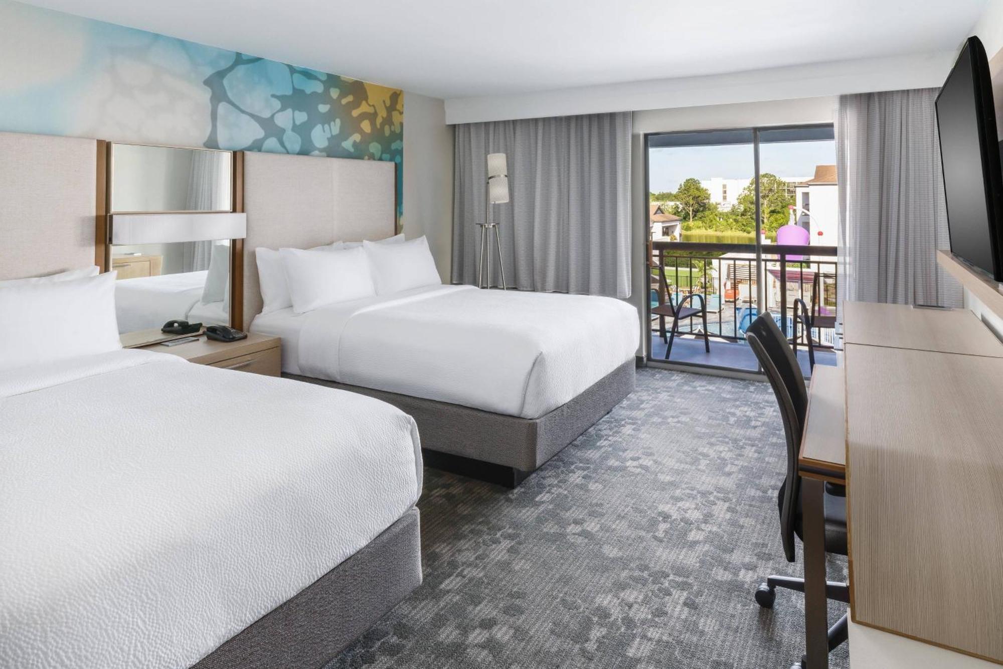 Courtyard By Marriott Orlando Lake Buena Vista At Vista Centre Ngoại thất bức ảnh