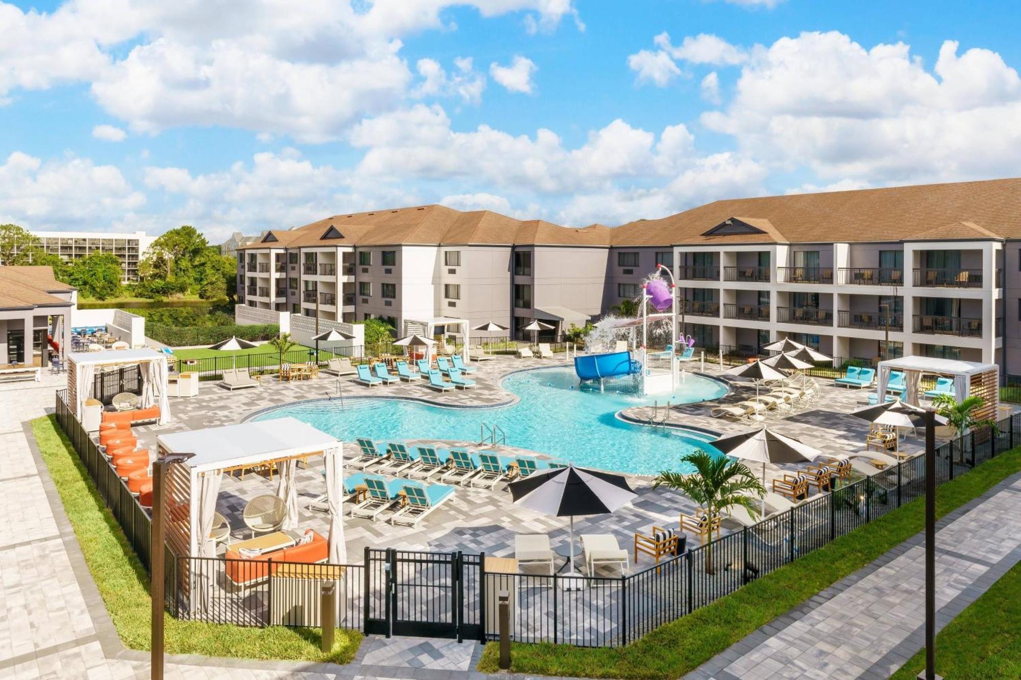 Courtyard By Marriott Orlando Lake Buena Vista At Vista Centre Ngoại thất bức ảnh